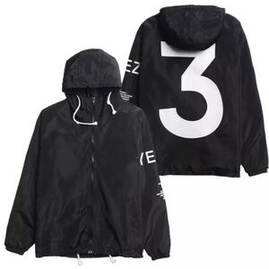 Yeezy Black Windbreaker Jacket